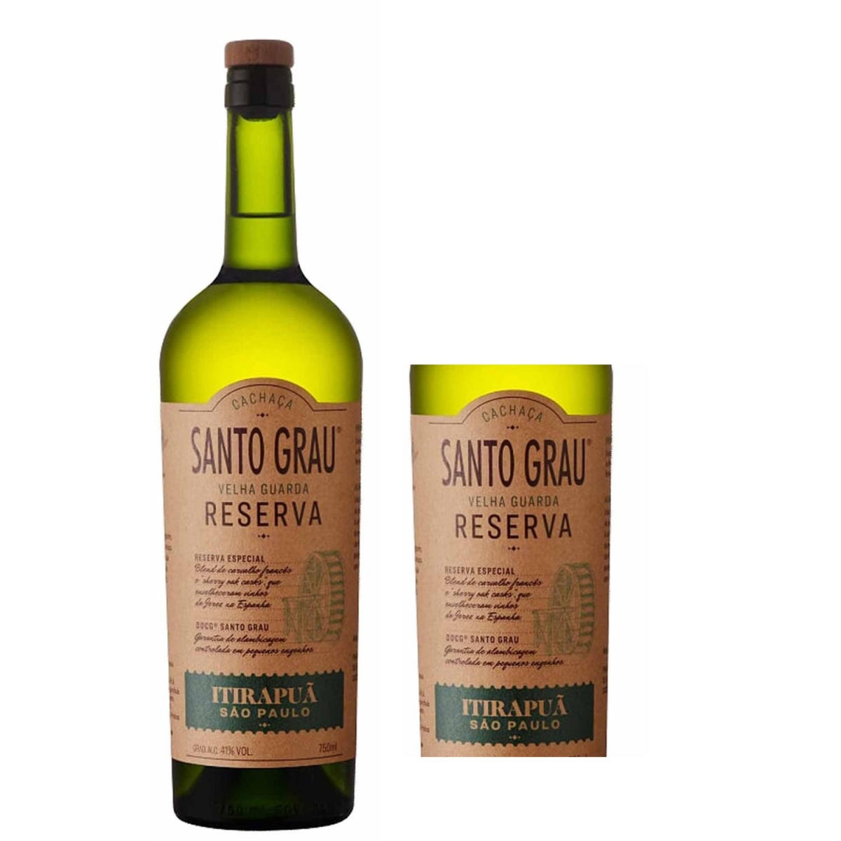 Cachaca Santo Grau Itirapua Reserva750ml