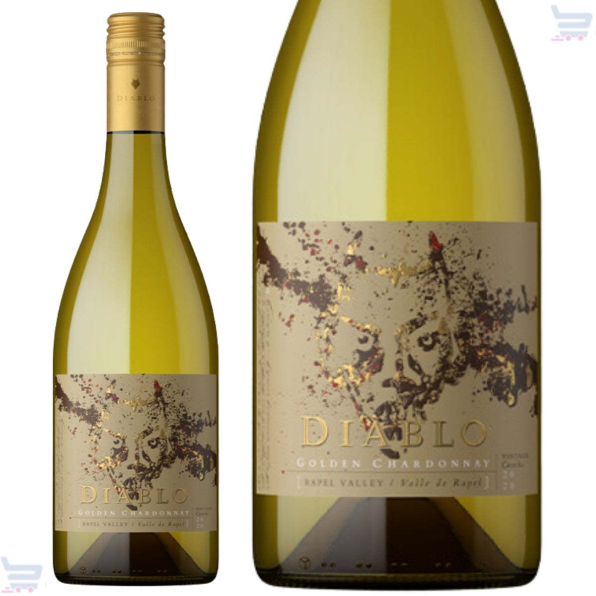 Vinho Diablo Golden Chardonnay Chileno Concha Y Toro 750ml