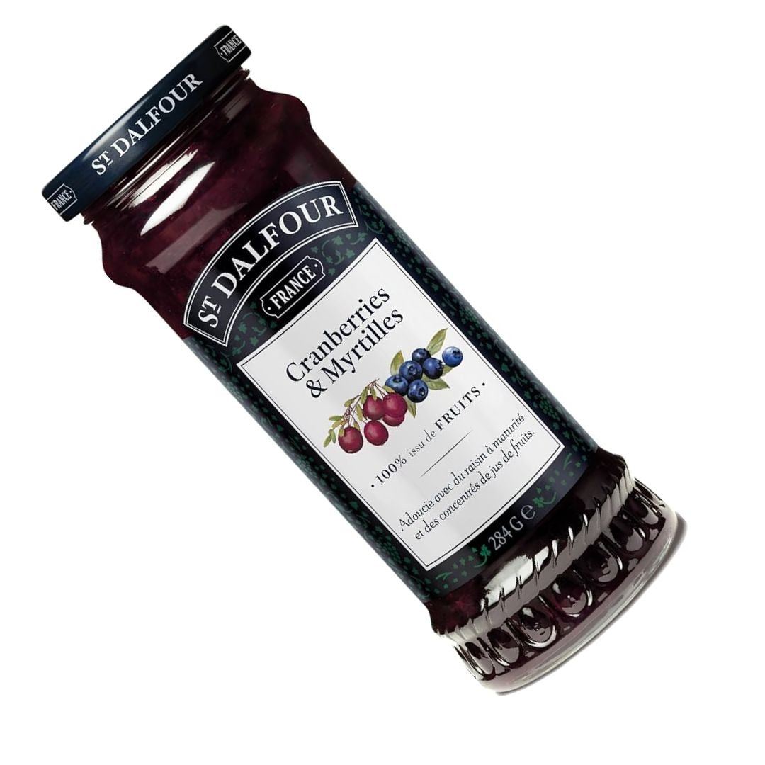 Geleia Cranberry e Mirtilo St. Dalfour Vidro 284g