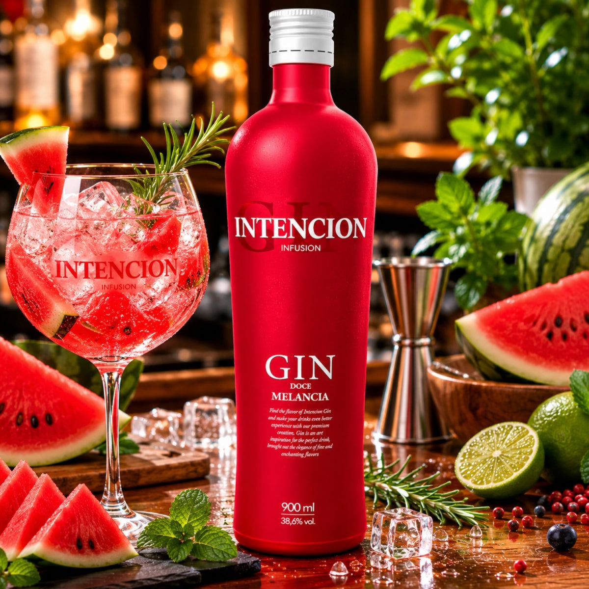 Gin Doce Melancia Intencion Infusion 900ml