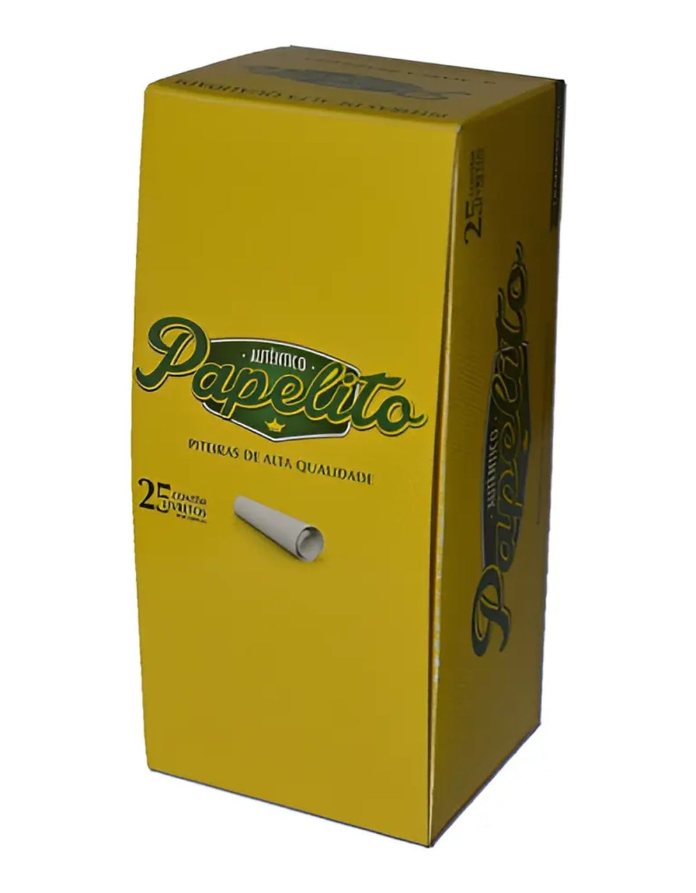 Piteira de Papel Papelito Tradicional, Caixa Com 25 Livretos