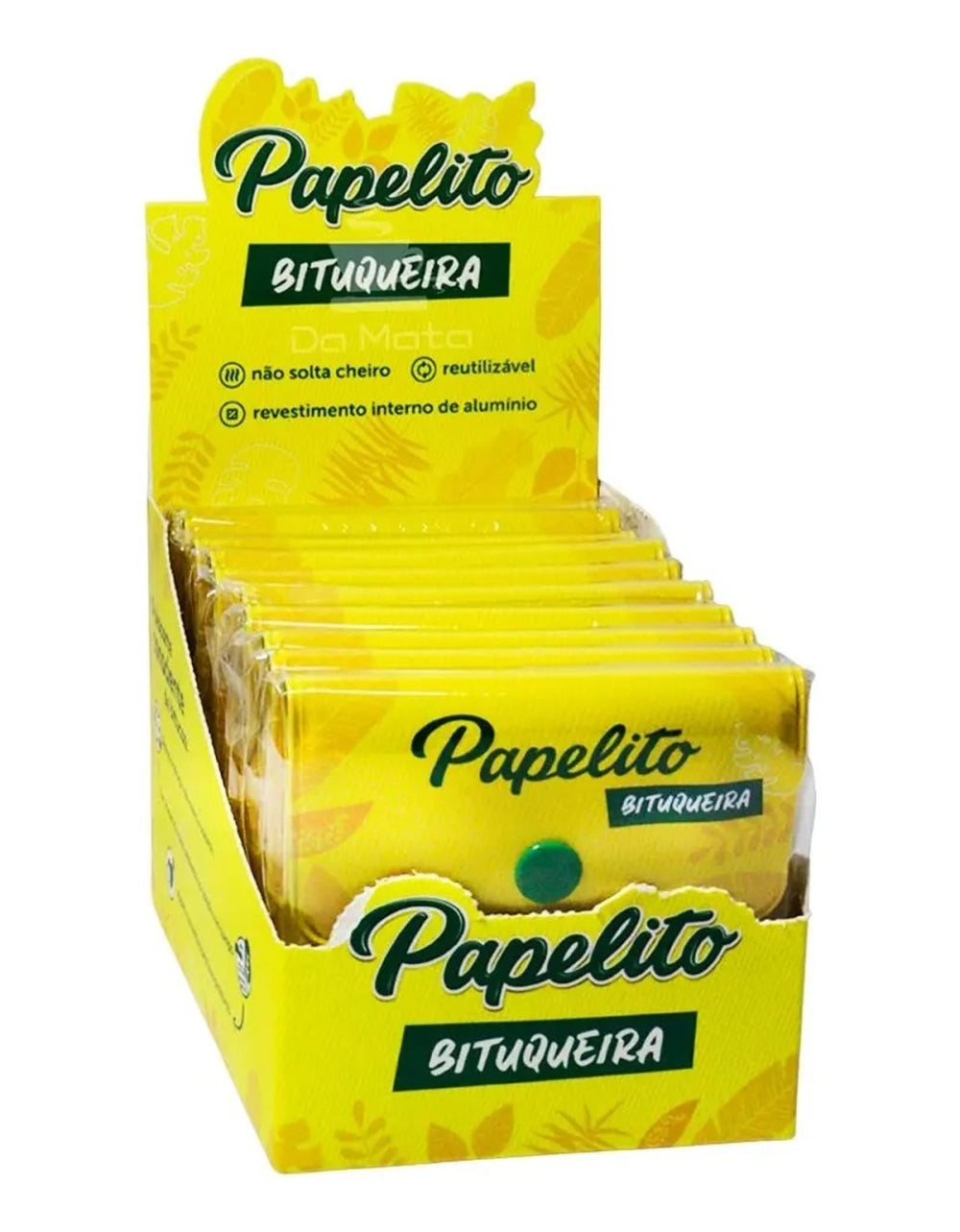Display C/10 Bituqueira Reutilizavel Papelito Antiodor
