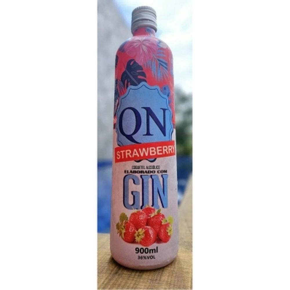 Gin Gin QN 900ml Strawberry/Morango 900 mL