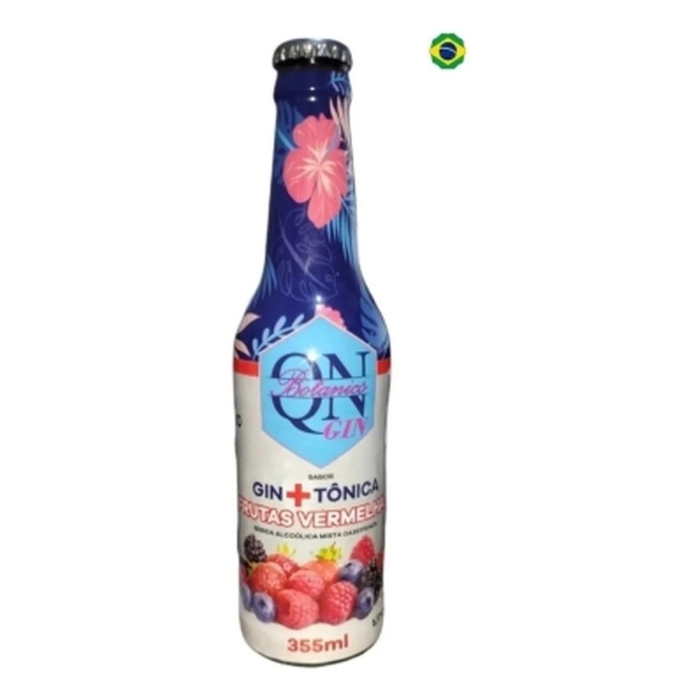 Gin Tonica Quinta Do Nino Qn Botanics Frutas Vermelhas 355ml