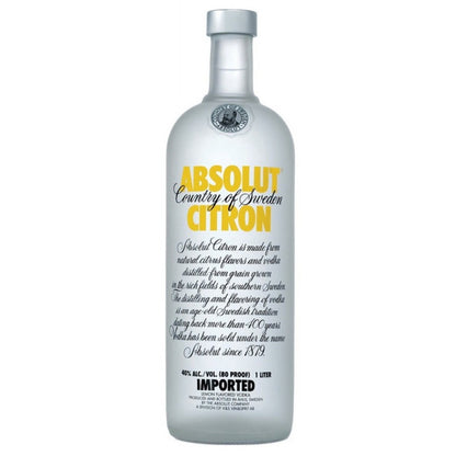 Vodka Absolut Citron 750ml