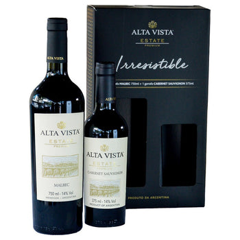 Kit Alta Vista Malbec 750ml Cabernet Sauvignon 375ml