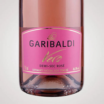 Espumante Garibaldi Vero Rose Demi Sec 750ml