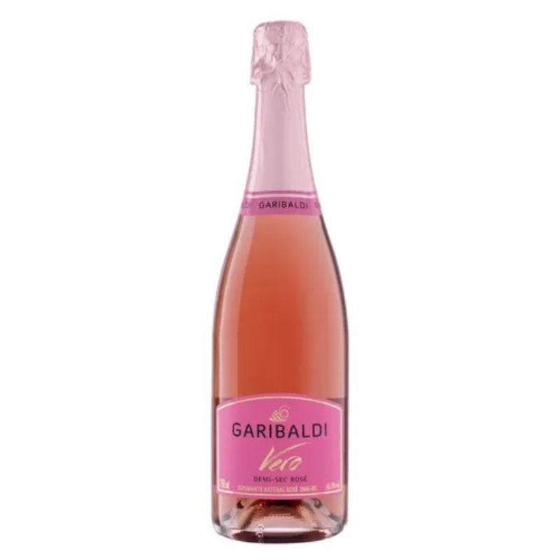 Espumante Garibaldi Vero Rose Demi Sec 750ml