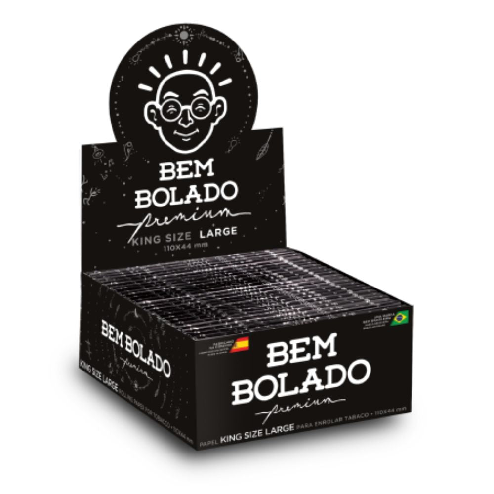 Caixa Seda Bem Bolado Premium King Size Large Folha Branca