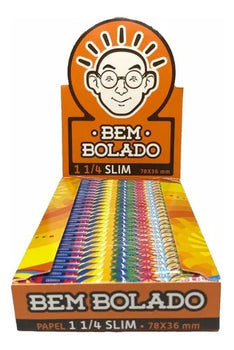 Seda Pop 1 1/4 Slim Bem Bolado 25x50