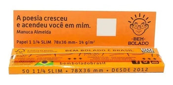 Seda Pop 1 1/4 Slim Bem Bolado 25x50