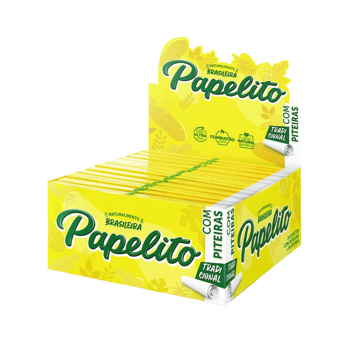 Caixa Seda Papelito Tradicional King Size Caixa 50 Livretos