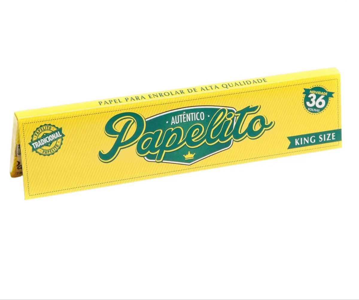Caixa Seda Papelito Tradicional King Size Caixa 50 Livretos