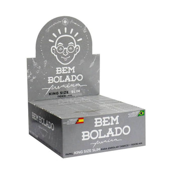 Seda Somking Prata Bem Bolado Slim Premium King Size 50x32
