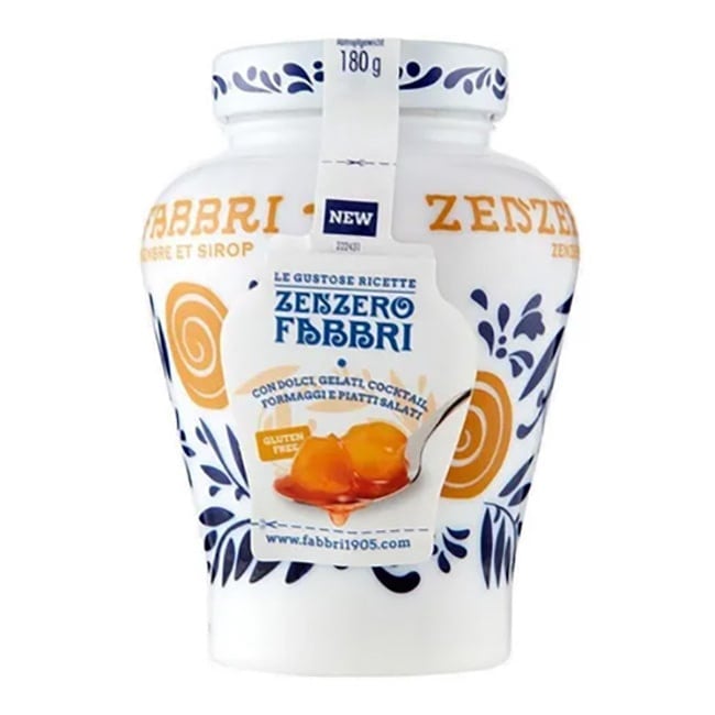 Zenzero Opaline Gengibre Em Calda 600g Fabbri