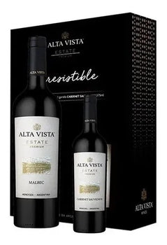 Kit Alta Vista Malbec 750ml Cabernet Sauvignon 375ml