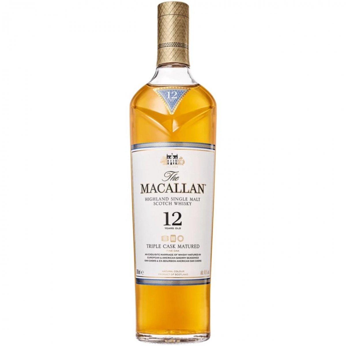 Whisky The Macallan Triple Cask 12 Anos Single Malt 700ml
