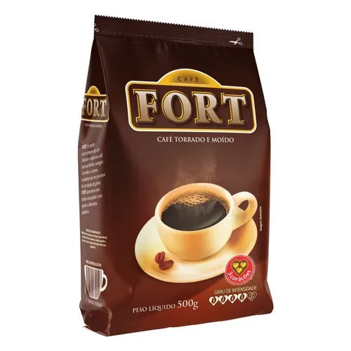 Cafe Torrado E Moido Fort Pacote 500g -