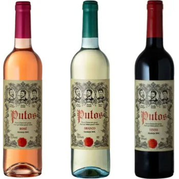 Vinho Português Putos Tinto + Rose Doc + Branco - Promoção