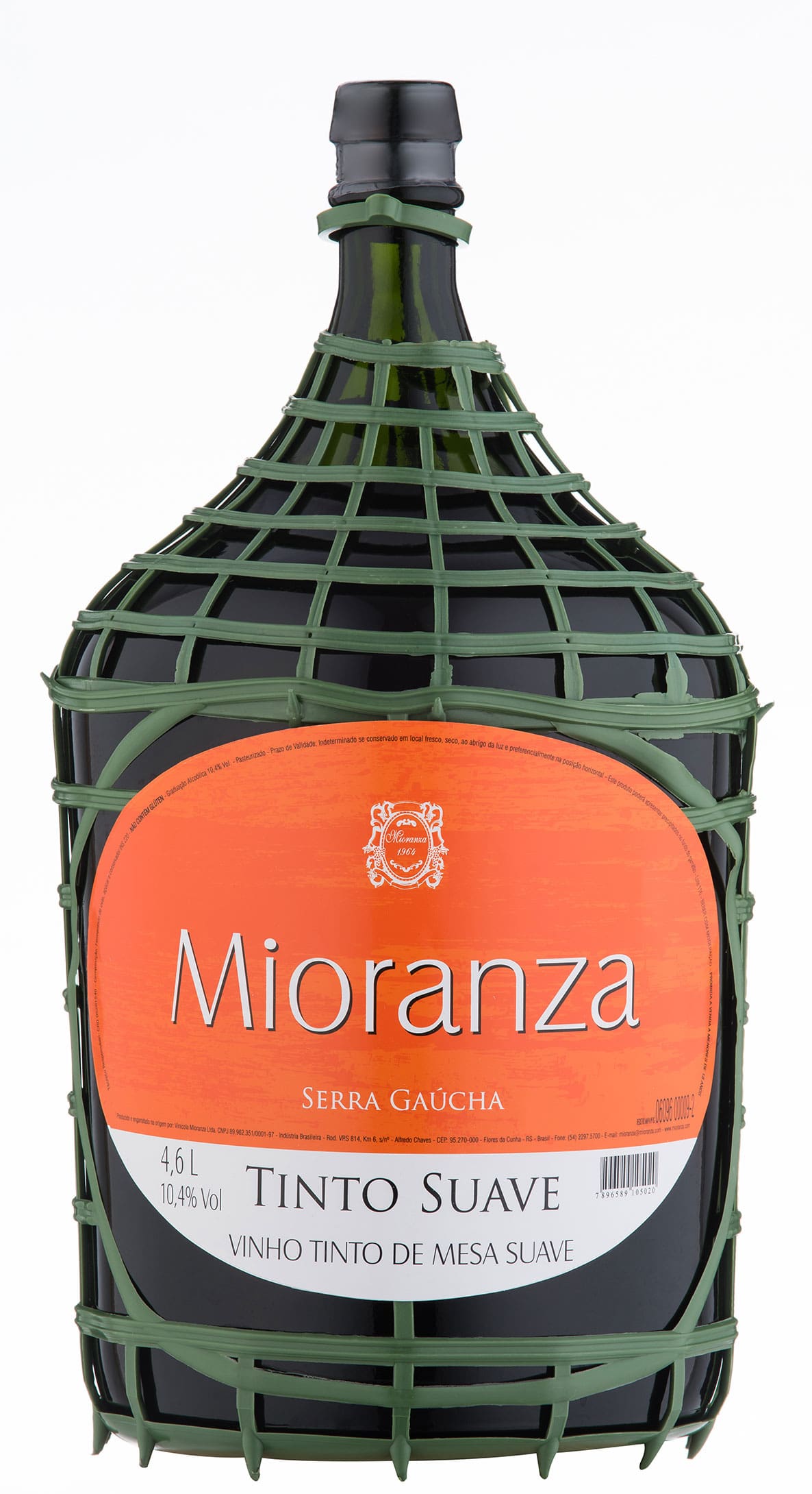 Vinho Mioranza Tinto Suave 4,6l