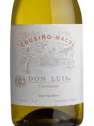 Vinho Chileno Branco Chardonnay Don Luiz Macul 750ml