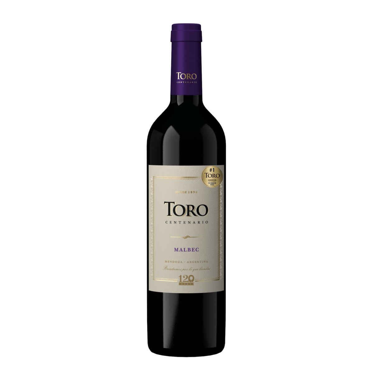 Vinho Tinto Meio Seco Malbec Toro Centenario 2018 750 Ml