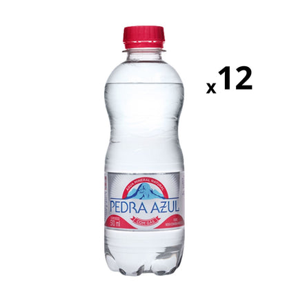 Agua Pedra Azul Com Gas Com 12 Unidades 510ml