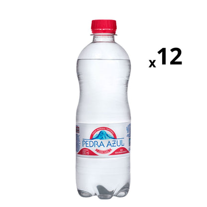 Agua Pedra Azul Com Gas Com 12 Unidades 330ml