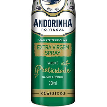Kit Com 2 Azeite Andorinha Spray Extra Virgem 200ml
