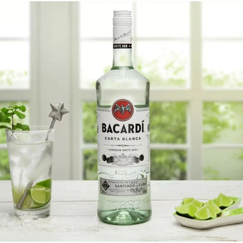 Rum Bacardi Carta Blanca Superior 980 Ml
