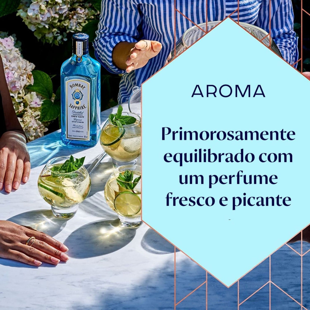 Gin Bombay Sapphire Dry London 750 Ml