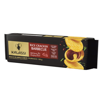 Snack De Arroz Sabor Churrasco Kalassi Pacote 100g