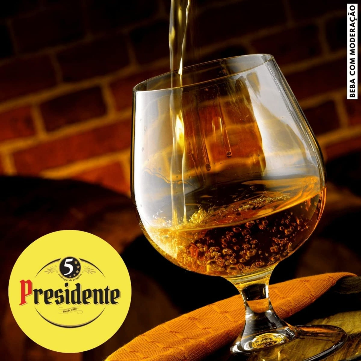 Conhaque Presidente 900 Ml