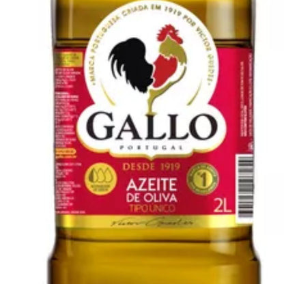 Azeite De Oliva Tipo Unico Portugues Gallo Garrafa 2l