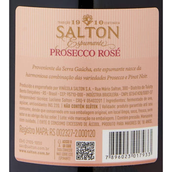 Espumante Rosé Brut Prosecco Salton 750ml
