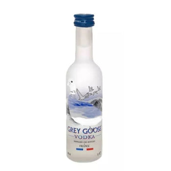 Vodka Grey Goose Miniatura Original Garrafa Vidro 50ml