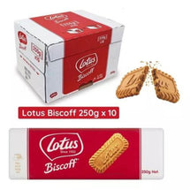 Kit Com 10 Biscoitos Bel Lotus Biscoff 250g