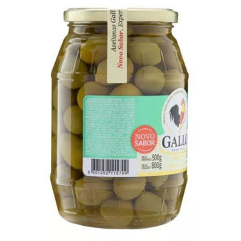 Azeitona Verde Com Caroço Gallo 500g