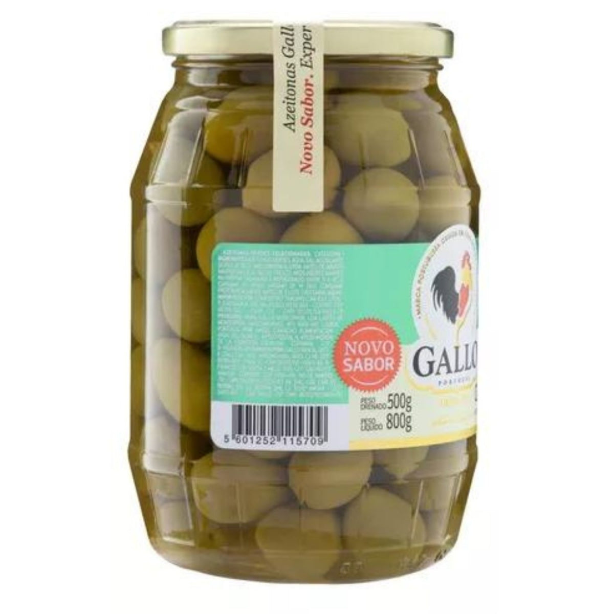 Azeitona Verde Com Caroco Gallo 500g