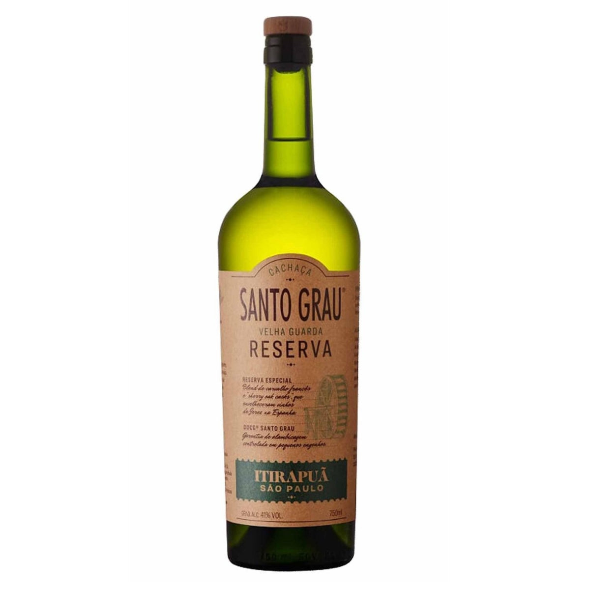 Cachaca Santo Grau Itirapua Reserva750ml