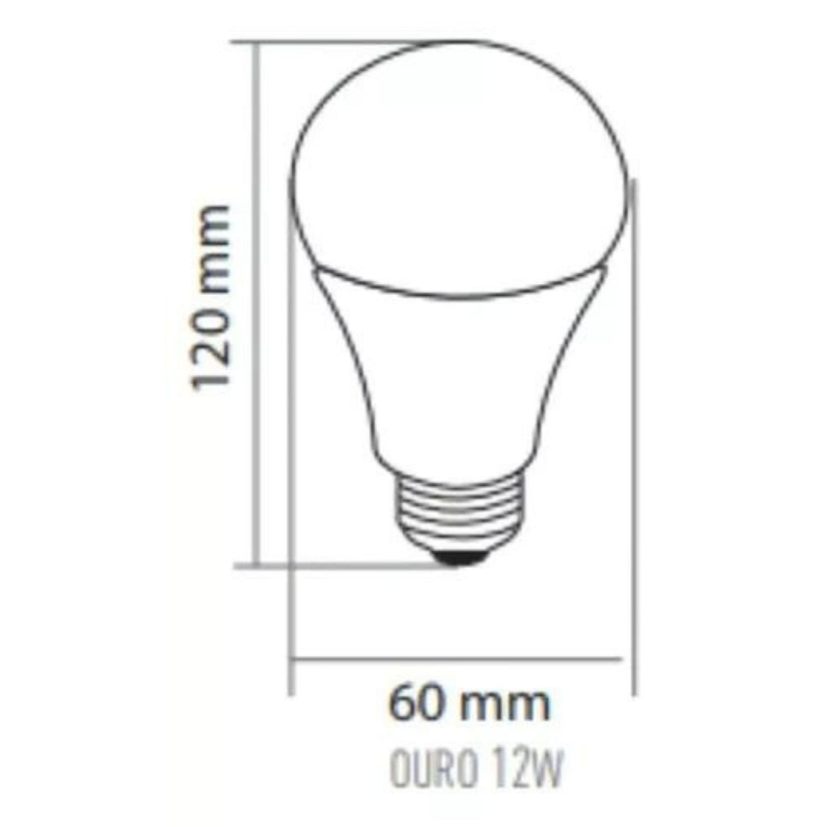 Lampada Superled Ourolux 4,7w Biv