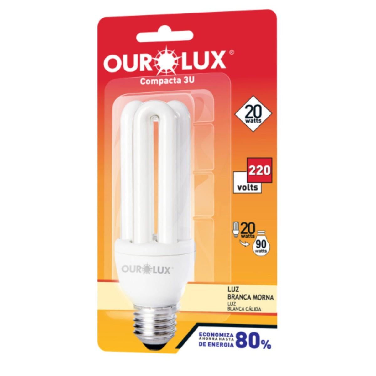 Lampada Elet 3u 20w 220v 2700k