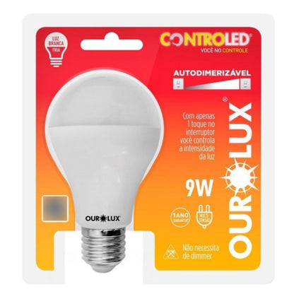 Lampada Ourolux Auto-Dimerizavel 9w Bi