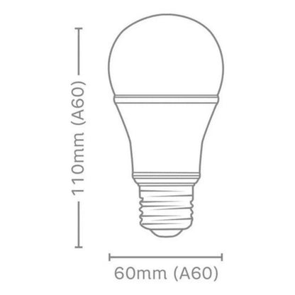 Lampada Ourolux Sensor Luminosidade 9w