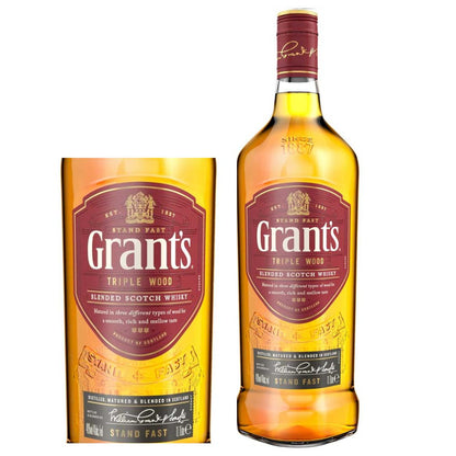 Whisky Grants Triple Wood 1000ml
