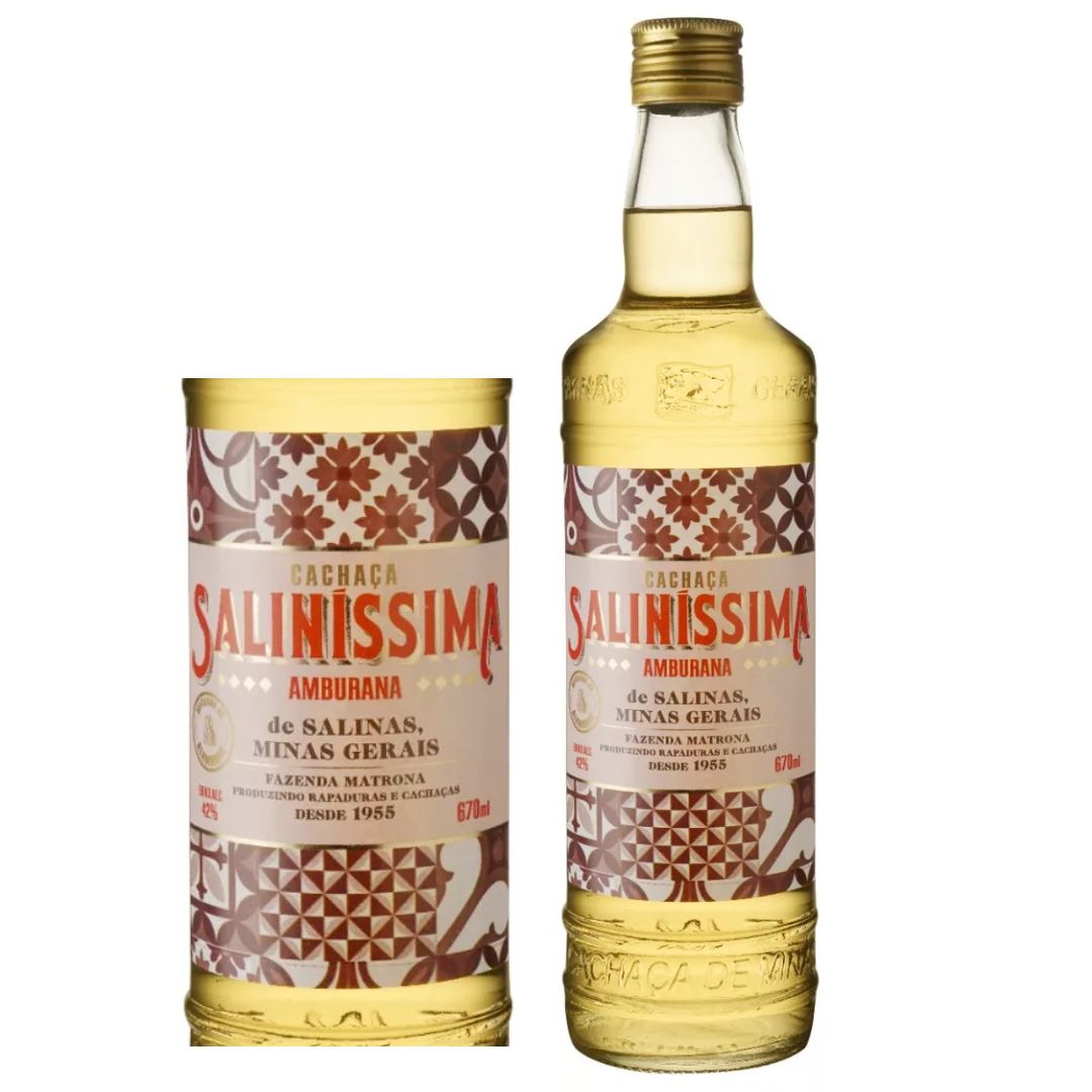 Cachaca Salinissima Amburana 670ml