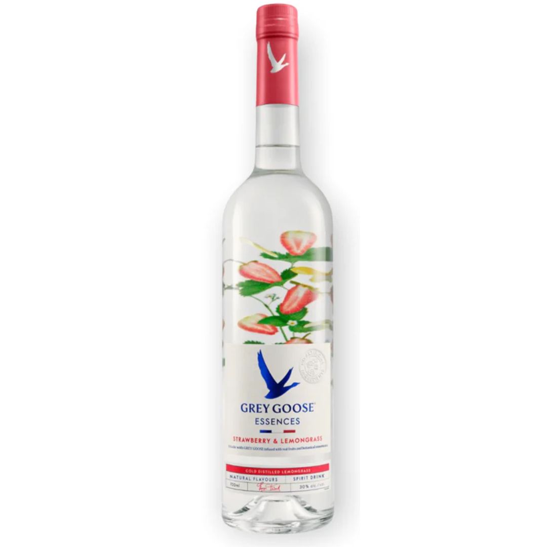 Vodka Destilada Strawberry e Lemongrass Grey Goose 750ml