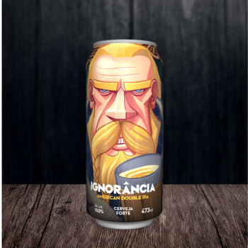Cerveja Ignorancia Krug Bier Lata Kit 12 Unidades De 473ml