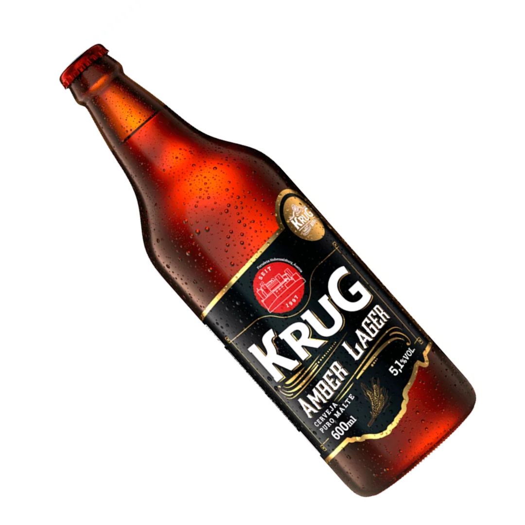 Cerveja Krug Amber Lager 600ml