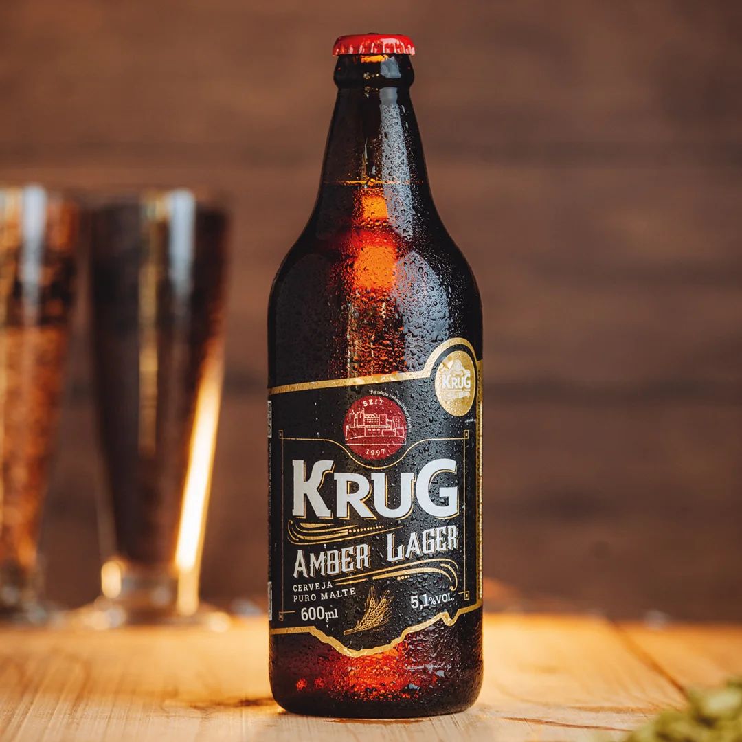 Cerveja Krug Amber Lager 600ml
